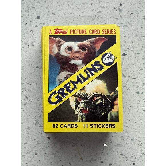 1984 Topps Gremlins Complete Card Set 1-82 No Stickers - Picture 1 of 5